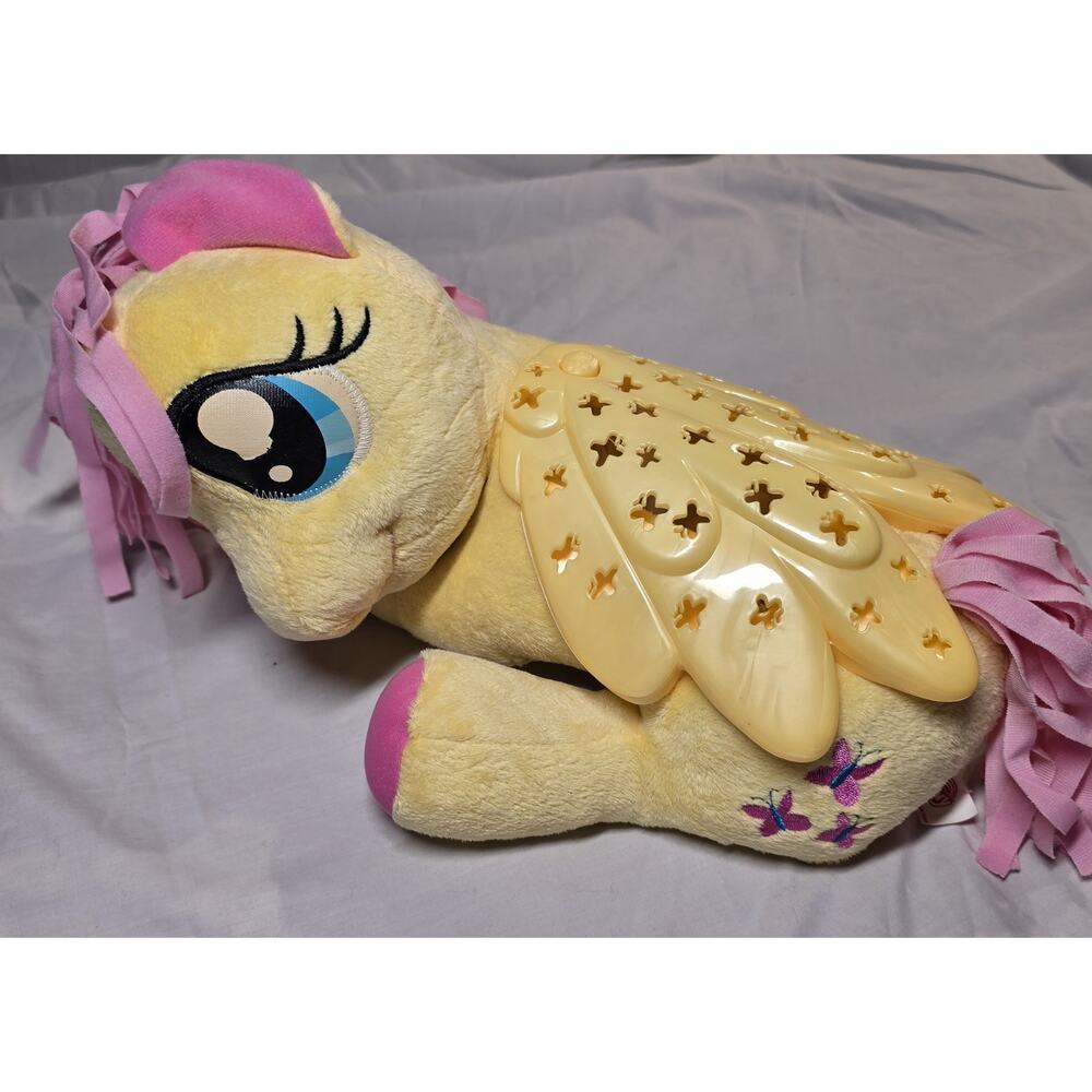 My Little Pony "Twinkle Star Lights Fluttershy" Light-Up Plush (Hasbo 2013) RARE - Picture 1 of 11